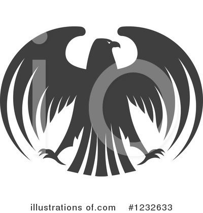 Royalty-Free (RF) Eagle Clipart Illustration by Vector Tradition SM - Stock Sample #1232633