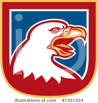 American Eagle Clipart #1251224 by patrimonio