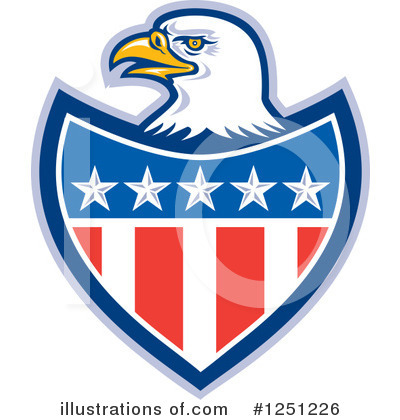 American Eagle Clipart #1251226 by patrimonio