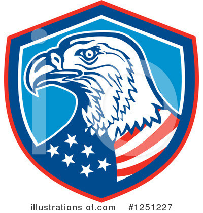 American Eagle Clipart #1251227 by patrimonio