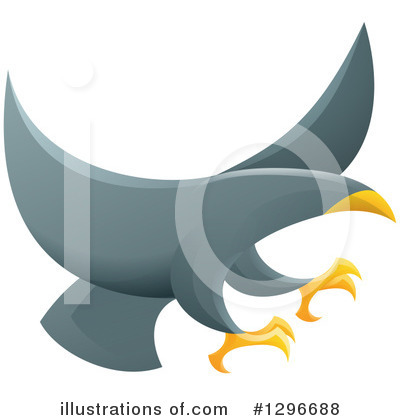 Royalty-Free (RF) Eagle Clipart Illustration by AtStockIllustration - Stock Sample #1296688