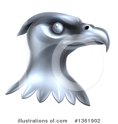 Bald Eagle Clipart #1361902 by AtStockIllustration
