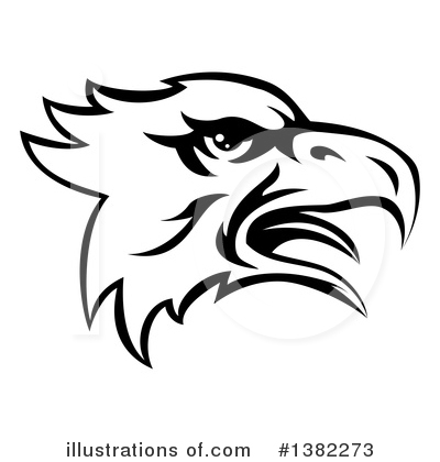 American Eagle Clipart #1382273 by AtStockIllustration