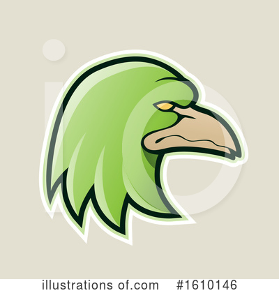 Royalty-Free (RF) Eagle Clipart Illustration by cidepix - Stock Sample #1610146