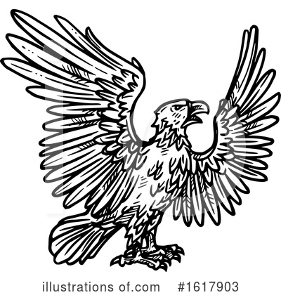 Royalty-Free (RF) Eagle Clipart Illustration by Vector Tradition SM - Stock Sample #1617903