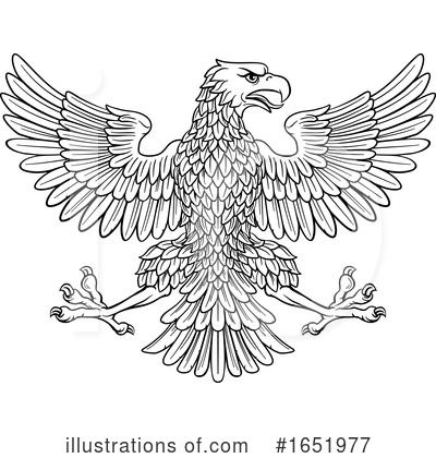 Royalty-Free (RF) Eagle Clipart Illustration by AtStockIllustration - Stock Sample #1651977