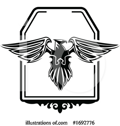 Royalty-Free (RF) Eagle Clipart Illustration by Vector Tradition SM - Stock Sample #1692776