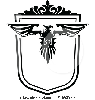 Royalty-Free (RF) Eagle Clipart Illustration by Vector Tradition SM - Stock Sample #1692785