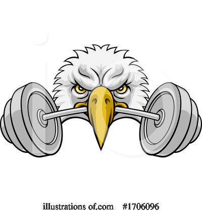 Royalty-Free (RF) Eagle Clipart Illustration by AtStockIllustration - Stock Sample #1706096