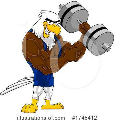 Eagle Clipart #1748412 by Hit Toon