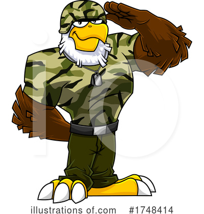 Eagle Clipart #1748414 by Hit Toon