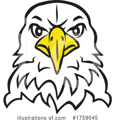 Bald Eagle Clipart #1759045 by Johnny Sajem