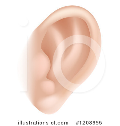 Royalty-Free (RF) Ear Clipart Illustration by AtStockIllustration - Stock Sample #1208655