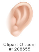 Ear Clipart #1208655 by AtStockIllustration