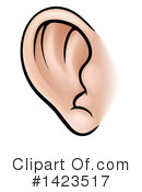 Ear Clipart #1423517 by AtStockIllustration