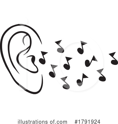Royalty-Free (RF) Ear Clipart Illustration by Johnny Sajem - Stock Sample #1791924