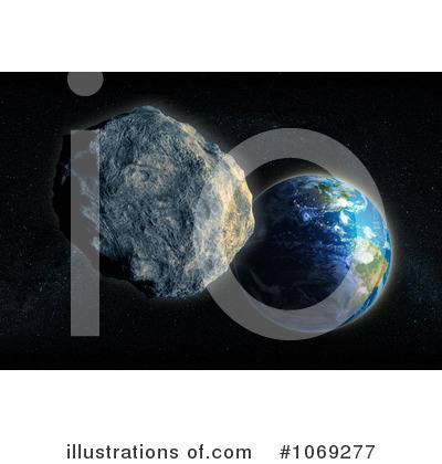 Asteroid Clipart #1069277 by Mopic