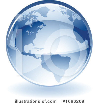 Globes Clipart #1096269 by TA Images