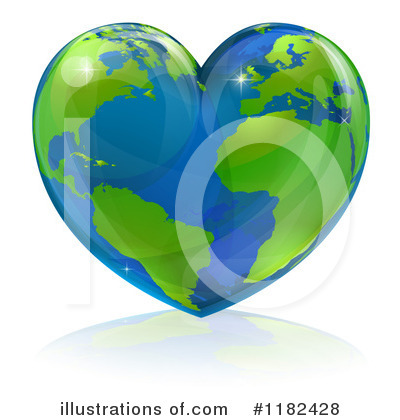 Royalty-Free (RF) Earth Clipart Illustration by AtStockIllustration - Stock Sample #1182428