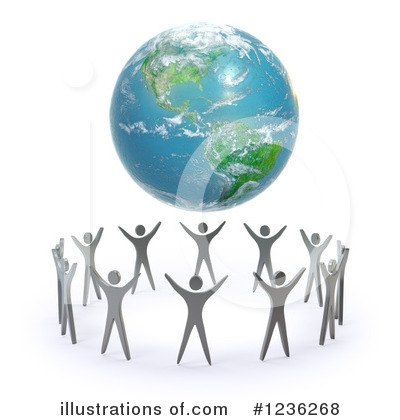 Royalty-Free (RF) Earth Clipart Illustration by Mopic - Stock Sample #1236268
