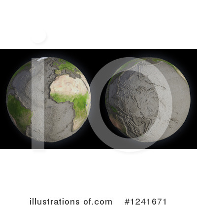 Royalty-Free (RF) Earth Clipart Illustration by Mopic - Stock Sample #1241671