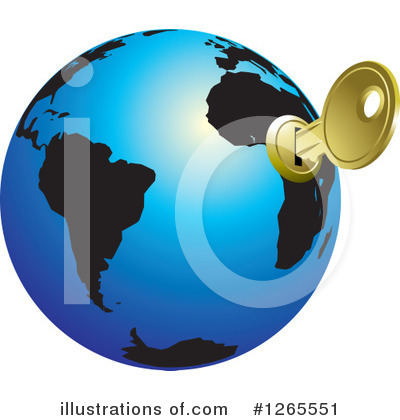 Royalty-Free (RF) Earth Clipart Illustration by Lal Perera - Stock Sample #1265551