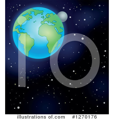 Royalty-Free (RF) Earth Clipart Illustration by visekart - Stock Sample #1270176