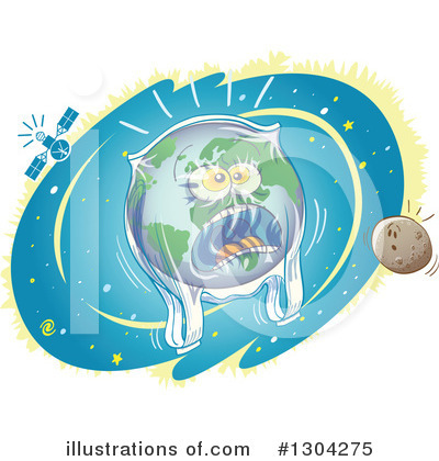 Royalty-Free (RF) Earth Clipart Illustration by Zooco - Stock Sample #1304275
