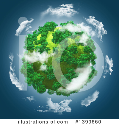 Royalty-Free (RF) Earth Clipart Illustration by KJ Pargeter - Stock Sample #1399660