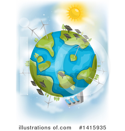 Globe Clipart #1415935 by BNP Design Studio