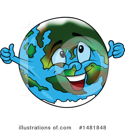 Royalty-Free (RF) Earth Clipart Illustration by dero - Stock Sample #1481848