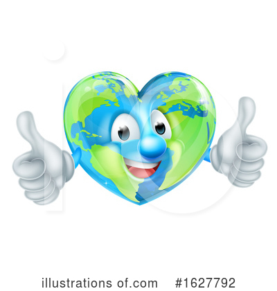 Royalty-Free (RF) Earth Clipart Illustration by AtStockIllustration - Stock Sample #1627792