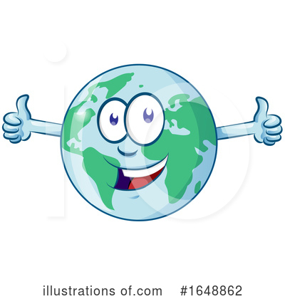 Royalty-Free (RF) Earth Clipart Illustration by Domenico Condello - Stock Sample #1648862