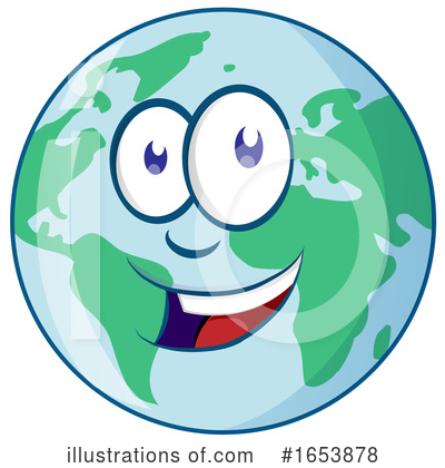 Royalty-Free (RF) Earth Clipart Illustration by Domenico Condello - Stock Sample #1653878