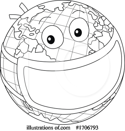 Royalty-Free (RF) Earth Clipart Illustration by Alex Bannykh - Stock Sample #1706793
