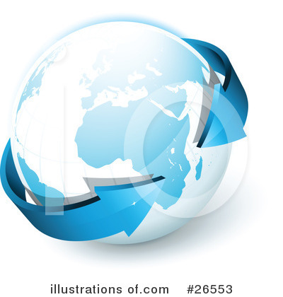 Royalty-Free (RF) Earth Clipart Illustration by beboy - Stock Sample #26553