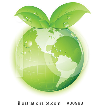 Royalty-Free (RF) Earth Clipart Illustration by beboy - Stock Sample #30988