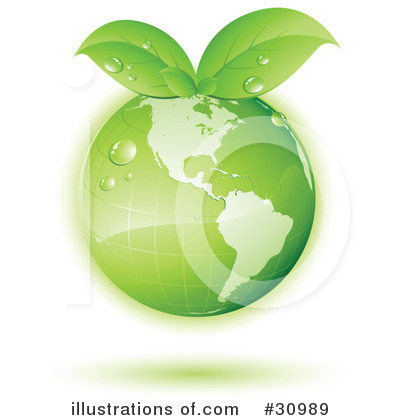 Royalty-Free (RF) Earth Clipart Illustration by beboy - Stock Sample #30989
