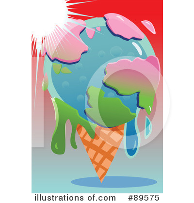 Royalty-Free (RF) Earth Clipart Illustration by mayawizard101 - Stock Sample #89575