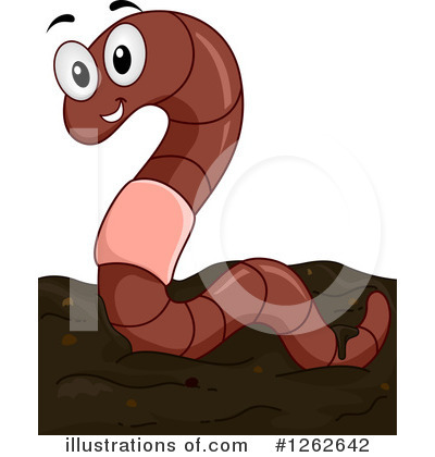 Royalty-Free (RF) Earthworm Clipart Illustration by BNP Design Studio - Stock Sample #1262642