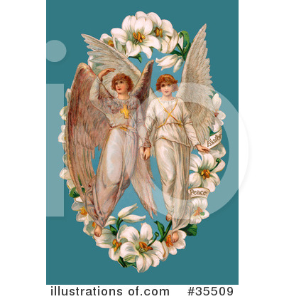 Easter Angel Clipart #35509 by OldPixels