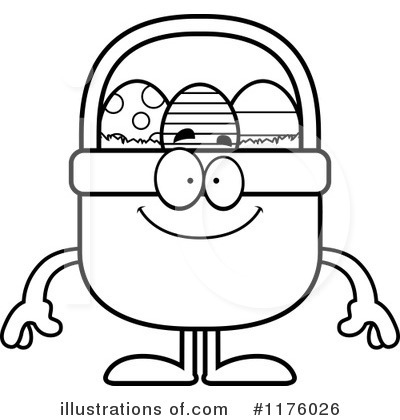 Royalty-Free (RF) Easter Basket Clipart Illustration by Cory Thoman - Stock Sample #1176026