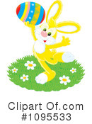 Easter Bunny Clipart #1095533 by Alex Bannykh