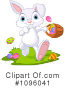 Easter Bunny Clipart #1096041 by Pushkin