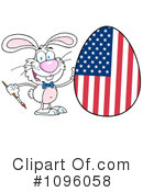 Easter Bunny Clipart #1096058 by Hit Toon