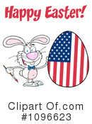Easter Bunny Clipart #1096623 by Hit Toon
