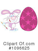 Easter Bunny Clipart #1096625 by Hit Toon