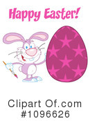 Easter Bunny Clipart #1096626 by Hit Toon