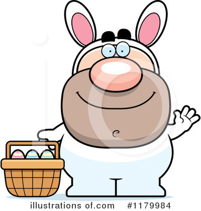 Royalty-Free (RF) Easter Bunny Clipart Illustration by Cory Thoman - Stock Sample #1179984