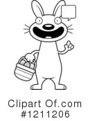 Easter Bunny Clipart #1211206 by Cory Thoman